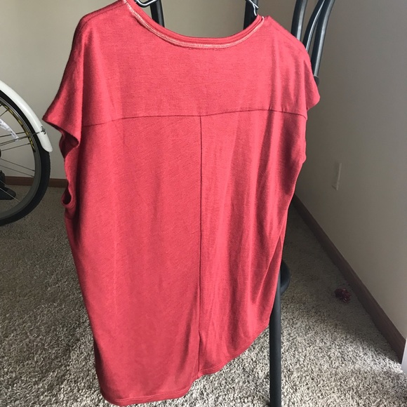 WHBM Rust layering short sleeve top XS - Picture 5 of 7
